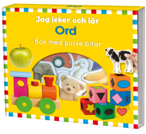 Ord - bok med pusselbitar