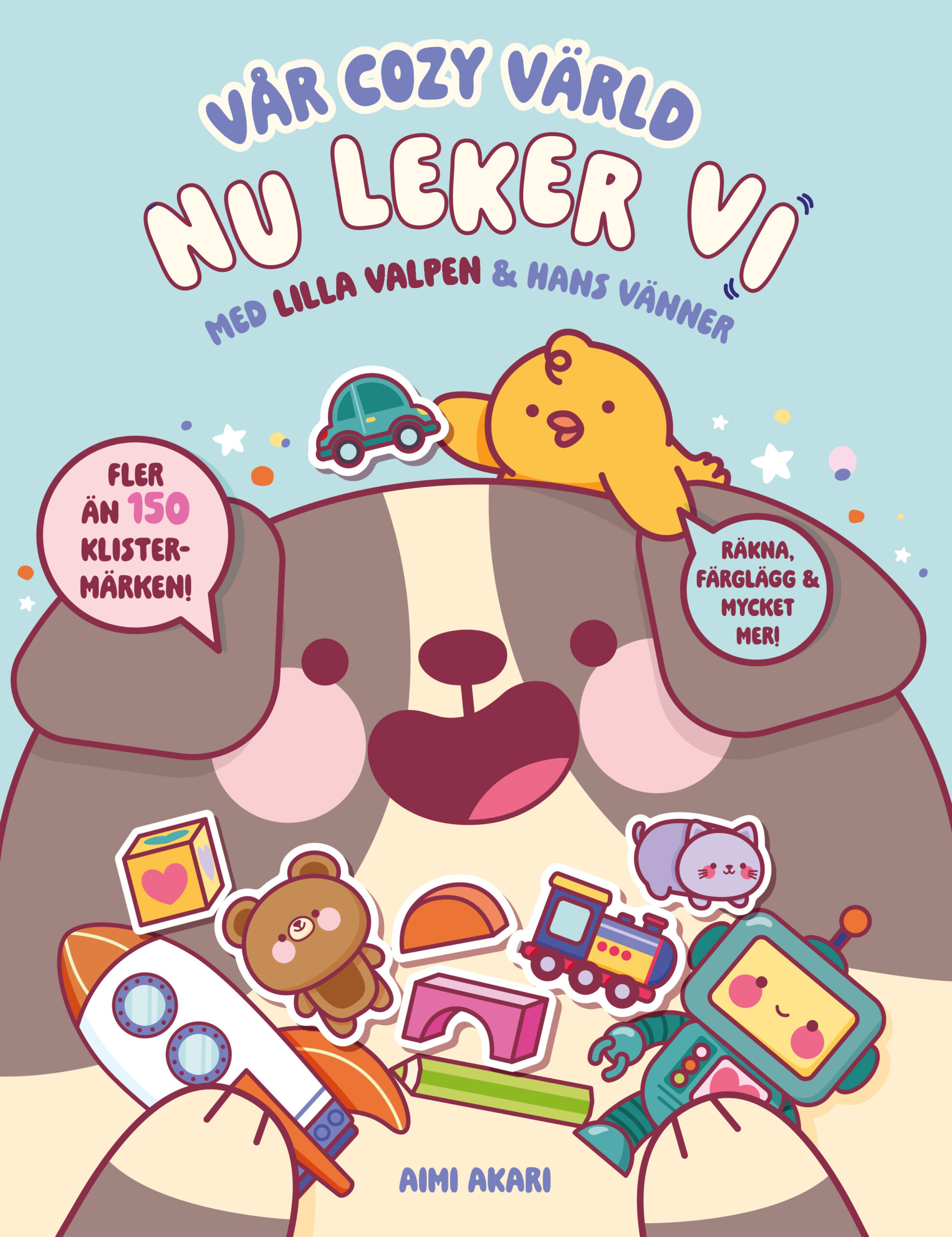 Nu leker vi : med lilla valpen och hans vänner