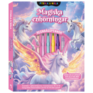 Pyssla och måla: Magiska enhörningar