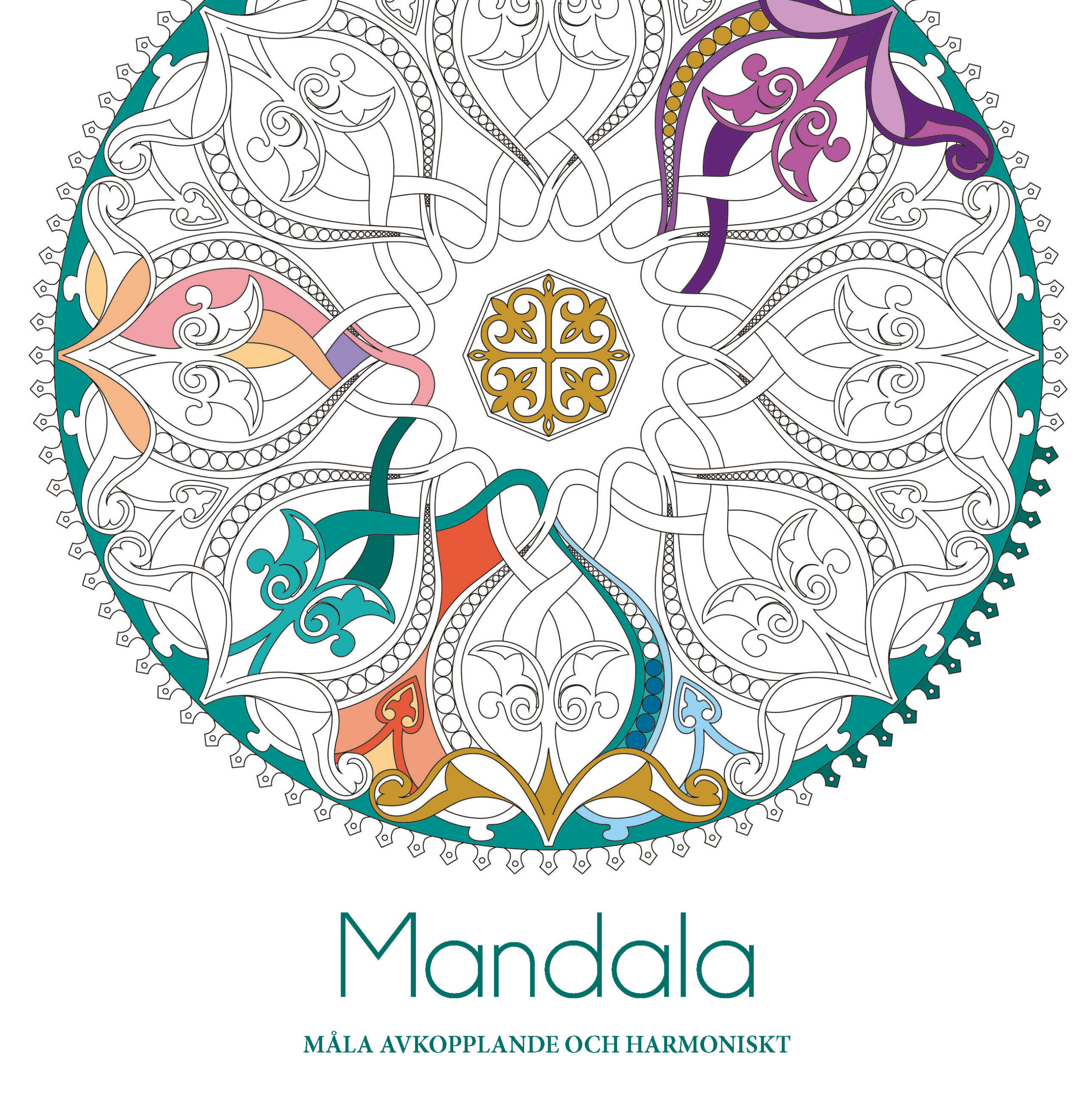 Mandala – Måla avkopplande och harmoniskt_HR