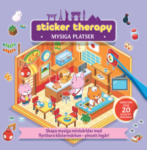 Sticker therapy mysiga platser (lila)